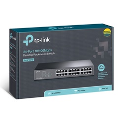 TP-Link TL-SF1024D 24-port 10/100Mbps Desktop/Rackmount Switch.