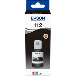 Epson 112 ecotank pigment black ink bottle