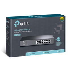 TL-SF1016DS 16-Port 10/100Mbps Desktop/Rackmount Switch