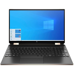HP - Spectre x360 2-in-1 15.6" 4K Ultra HD Touch-Screen Laptop Intel Core i7 16GB Memory GeForce 4GB GTX 1650 Ti 1TB SSD - Nightfall Black
