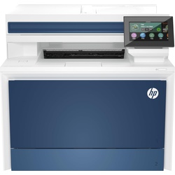 HP Color LaserJet Pro MFP 4303FDN Printer, 33 PPM, Print/Copy/Scan/Fax, 50-Sheet ADF, Blue/White