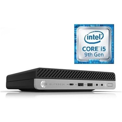 HP EliteDesk 800 G5 Desktop Mini PC, Intel Six Core i5 9500T 2.2Ghz, 8GB DDR4 RAM, 256GB NVMe M.2 SSD, USB Type C, WiFi, Windows 11 Pro
