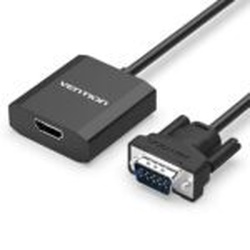 Vention VGA to HDMI Converter with Female Micro USB and Audio Port – VEN-ACEB0