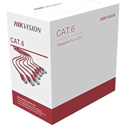 HIKVISION 305 m CAT6 UTP Network Cable (Solid Copper, 0.565 mm, CM) DS-1LN6-UU