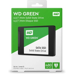 WD 480GB Green SATA III 2.5" Internal SSD WDS480G1G0A