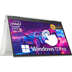HP EliteBook x360 830 G7 2-in-1 Laptop, 13.3" FHD Touchscreen Laptop, Core i5-10310U up to 4.8 GHz, 16GB RAM 256GB SSD, Backlit Keyboard, Fingerprint Reader, Windows 11 Pro