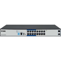 D-Link DGS-F1210-18PS-E 16 Port Gigabit Managed Long Range PoE+ Surveillance Smart  Switch