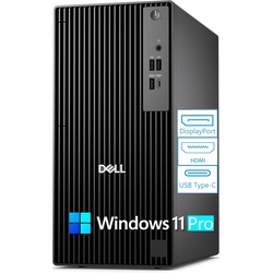 Dell QCT1250 Business Tower Desktop Computer, New OptiPlex Version-14th Gen Intel Core Ultra 7(Core i7)-14500, 16GB DDR5, 512GB PCIe SSD, Dual 4K Monitor Support, Type-C, Wired KB & Mouse, Win 11