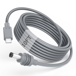 USB C to DC Cable for Starlink Mini 12V Power Cable 10FT 18AWG