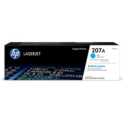HP 207A Cyan Original LaserJet Toner Cartridge Works with HP LaserJet Pro M255, M282, M283 Printers
