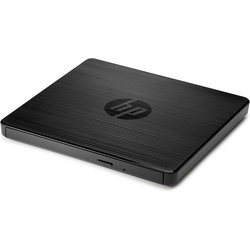 HP External Portable Slim Design CD/DVD RW Write/Read Drive, USB, Black (F2B56AA)