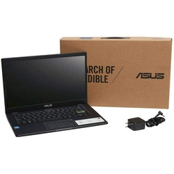 ASUS E410 Laptop, 14" FHD Computer, 4GB RAM, 128GB eMMC, Intel Pentium Silver N5030, Office 365 Personal for 1 Year, HDMI, Windows 10 S, with TSBEAU USB Light &USB 3.0 Hub