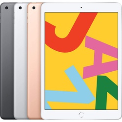 Apple iPad (10.2-Inch, Wi-Fi + Cellular, 32GB) (7th Generation) - Space Gray