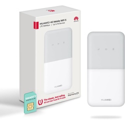 Huawei E5586, CAT 4, Portable 4G Low Cost Travel Wi-Fi, Roams on all World Networks, Genuine Warranty Stock, with FREE SMARTY SIM- White