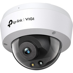 TP-Link VIGI C240 4mm Lens Smart Security Camera | 4MP HD Full-Color Dome Network Camera | Built-in Microphone | IK10 Vandal-Proof | IP67 Waterproof | H.265+ | PoE/12V CCTV