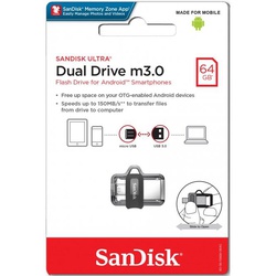 SanDisk Ultra 64GB Dual Drive m3.0 for Android Devices and Computers