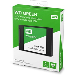 WD Green 1TB Internal PC SSD - SATA III 6 Gb/s, 2.5 Inch /7mm - WDS100T2G0A