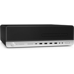 HP EliteDesk 800 G5 SFF Desktop Computer PC, Intel Core i7-9500T, 8GB DDR4 RAM, 256GB SSD, Keyboard & Mouse, DisplayPort, Windows 11 Pro