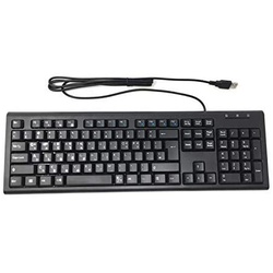 Refurbished Black USB Wired computer Keyboard
