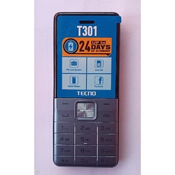 Tecno T301 Mobile Phone - Dual Sim With Camera & TorchLight, FM Radio , Loud Speaker