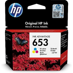 HP 653 Tri-Color Original Ink Advantage HP 653 Tri-Color Original Ink Advantage Cartridge