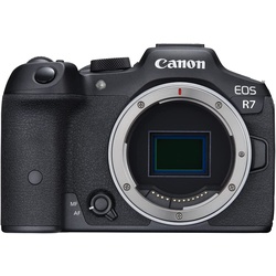Canon EOS R7 Mirrorless Vlogging Camera, 32.5 MP Image Quality, 4K 60p Video, DIGIC X Image Processor, Dual Pixel CMOS AF, Subject Detection, for Professionals and Content Creators