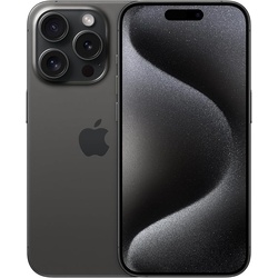 Apple iPhone 15 Pro, 256GB, Black Titanium - Unlocked (Renewed)