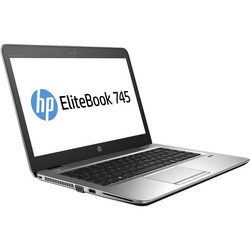 HP EliteBook 745 G3 14" Laptop - AMD PRO A8-8600B R6 Quad Core, 4GB RAM, 500GB SSD, WebCam, Radeon R6 Graphics, Windows 10 Pro