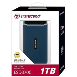 Transcend 1TB SSD USB 3.1 Gen 2 USB Type-C ESD370C Portable SSD Solid State Drive
