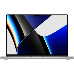 Apple MacBook Pro 16'' Laptop, M1 Pro Chip With 10‑core CPU, 16 Core GPU, 16GB RAM, 512GB SSD, English Keyboard, Silver | MK1E3B/A