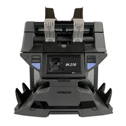 Hitachi iH-210 2 Pocket Dual CIS Sensor 32 Currencies Counting Machine