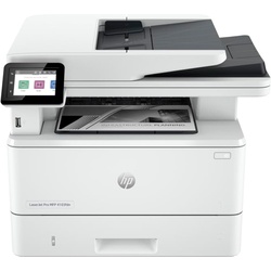 HP LaserJet Pro MFP 4103fdn Printer (2Z628A), Print, Copy, Scan, Fax, White