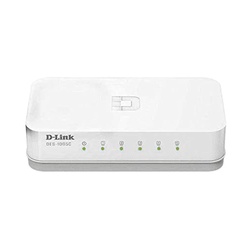 D-Link DES-1005C is a compact, 5-port 10/100 Mbps unmanaged Fast Ethernet switch.