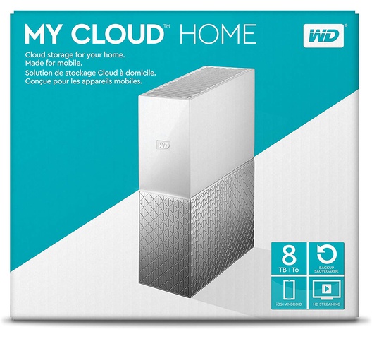 WD My Cloud Home: Best Cloud Storage for Photos (2 TB - 8 TB)
