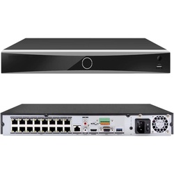 Hikvision DS-7616NXI-K2/16P 16CH 4K 16 Channel PoE Acu;Sense NVR for HIK Camera  16-ch PoE 1U K Series AcuSense 4K NVR