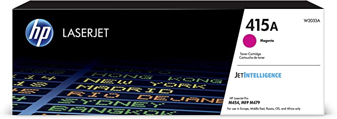 415A gele toner met chip compatibel met HP W2032A 415A toner geel 415A Y voor toner HP Color Laserjet Pro MFP M479fdw M479fnw M479dw M479fdn M454dw M454dn W2030A